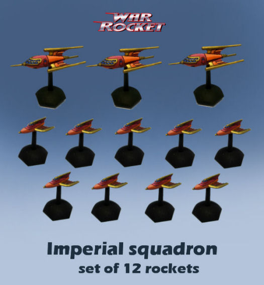 Imperial Squadron (set of 12 rockets)